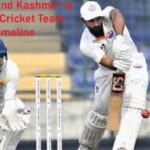 Jammu and Kashmir vs Kerala Cricket Team Timeline