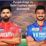 Punjab Kings vs Delhi Capitals Match Scorecard