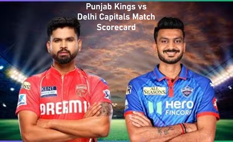 Punjab Kings vs Delhi Capitals Match Scorecard