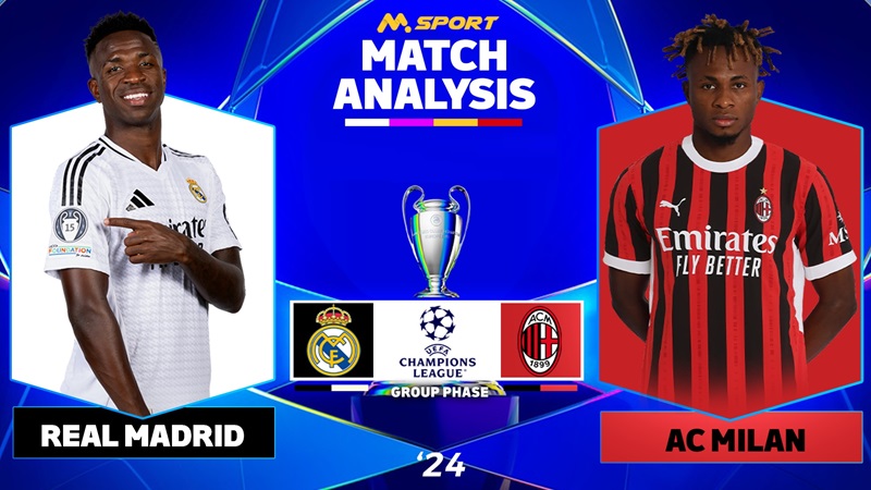 Real Madrid vs AC Milan Timeline