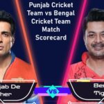 Punjab Cricket Team vs Bengal Cricket Team Match Scorecard