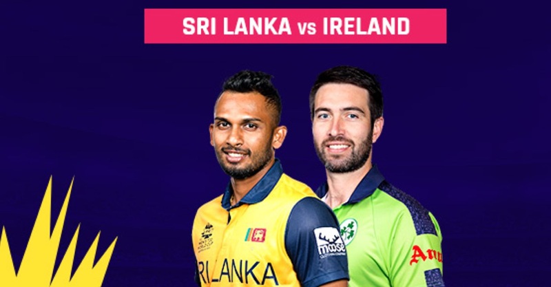 Sri Lanka National Cricket Team vs Ireland Cricket Team Timeline
